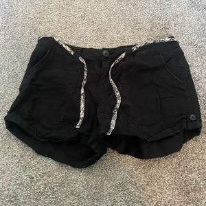 Black shorts